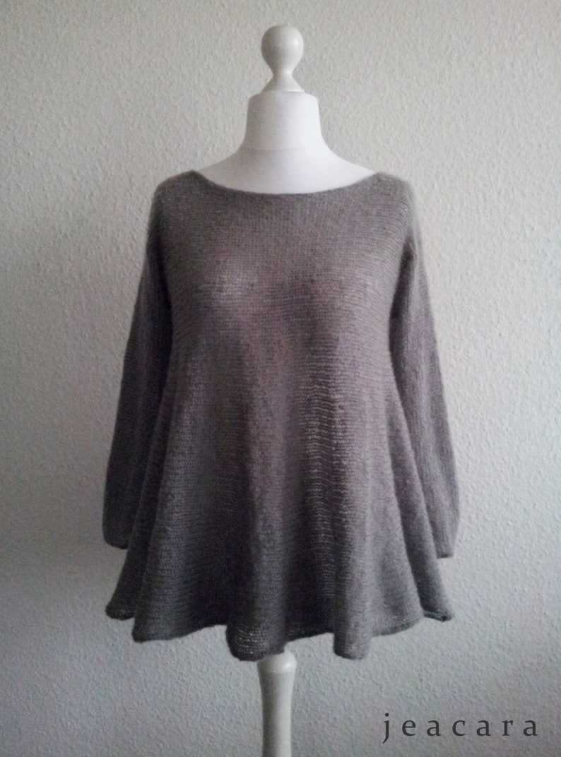 jeacara Ajilo Strickpullover Swing Wolle Bild 1