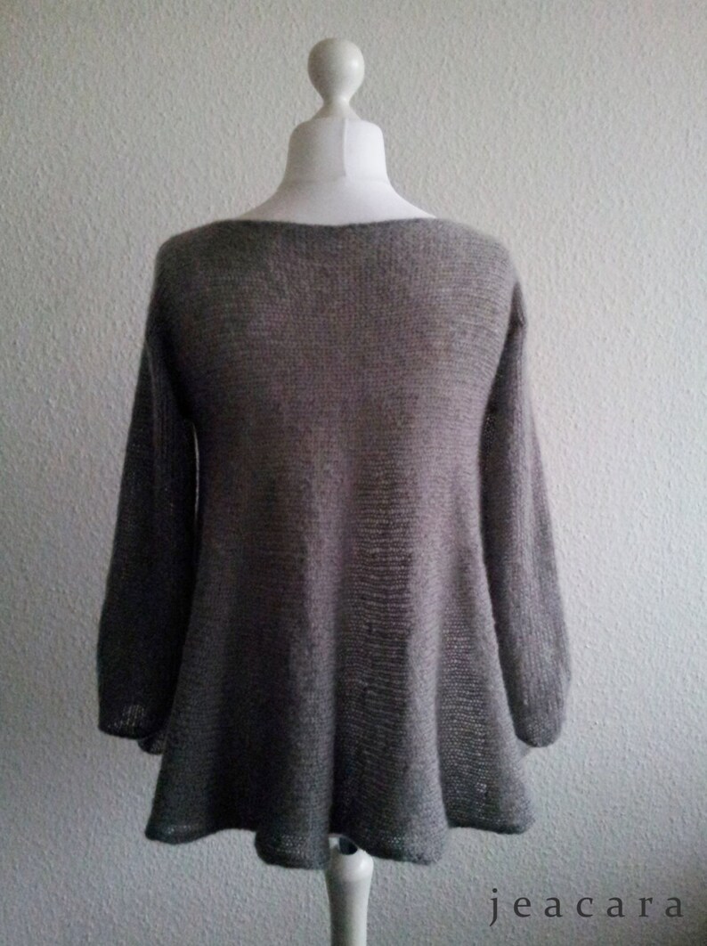 jeacara Ajilo knitted sweater swing wool image 2