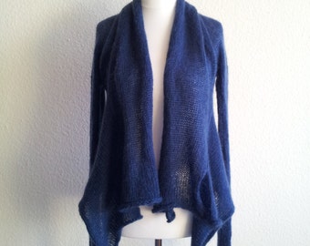 jeacara -  Malou blau  - Strickjacke - Wolle