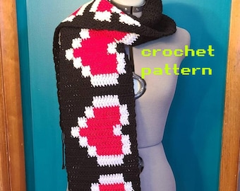 Pattern: Life Meter Scarf