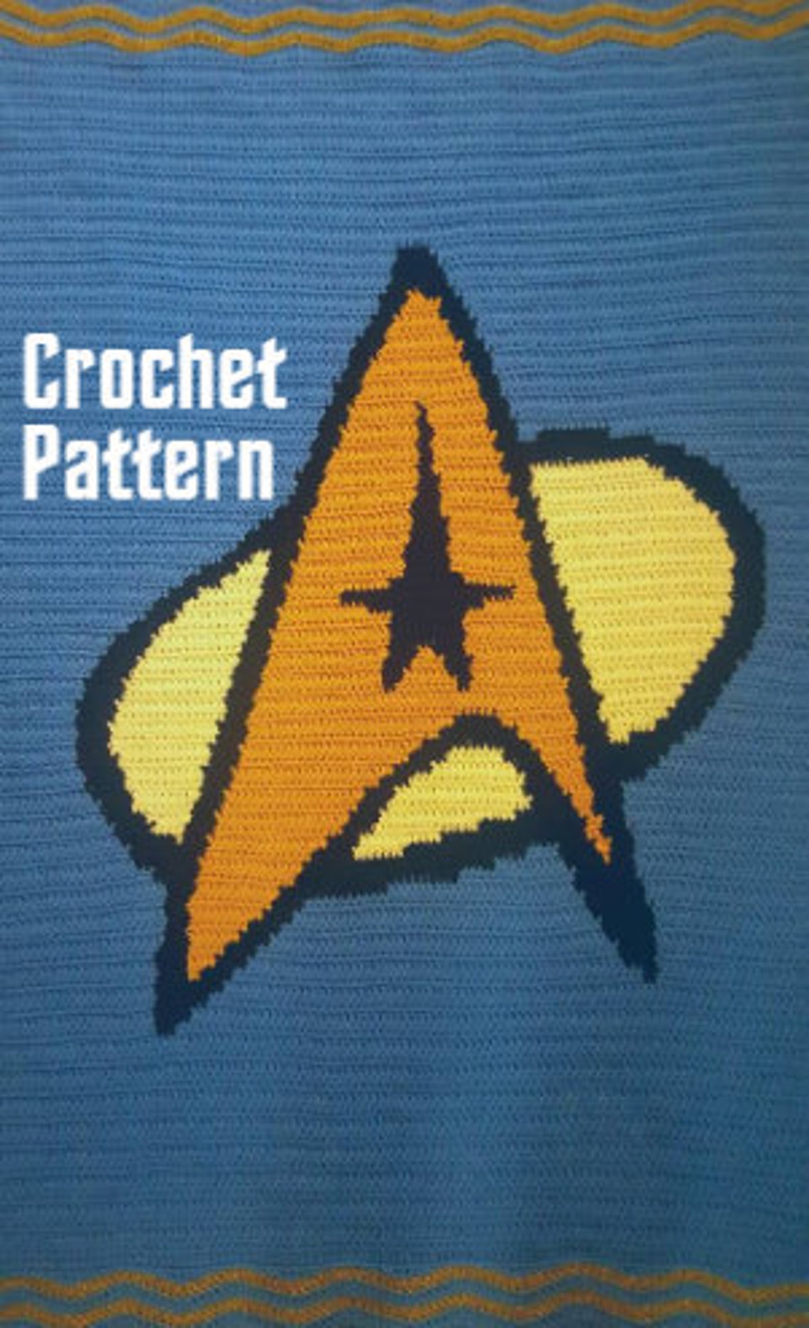 Pattern Starfleet Insignia Blanket Etsy