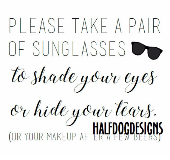 etsy wedding sunglasses
