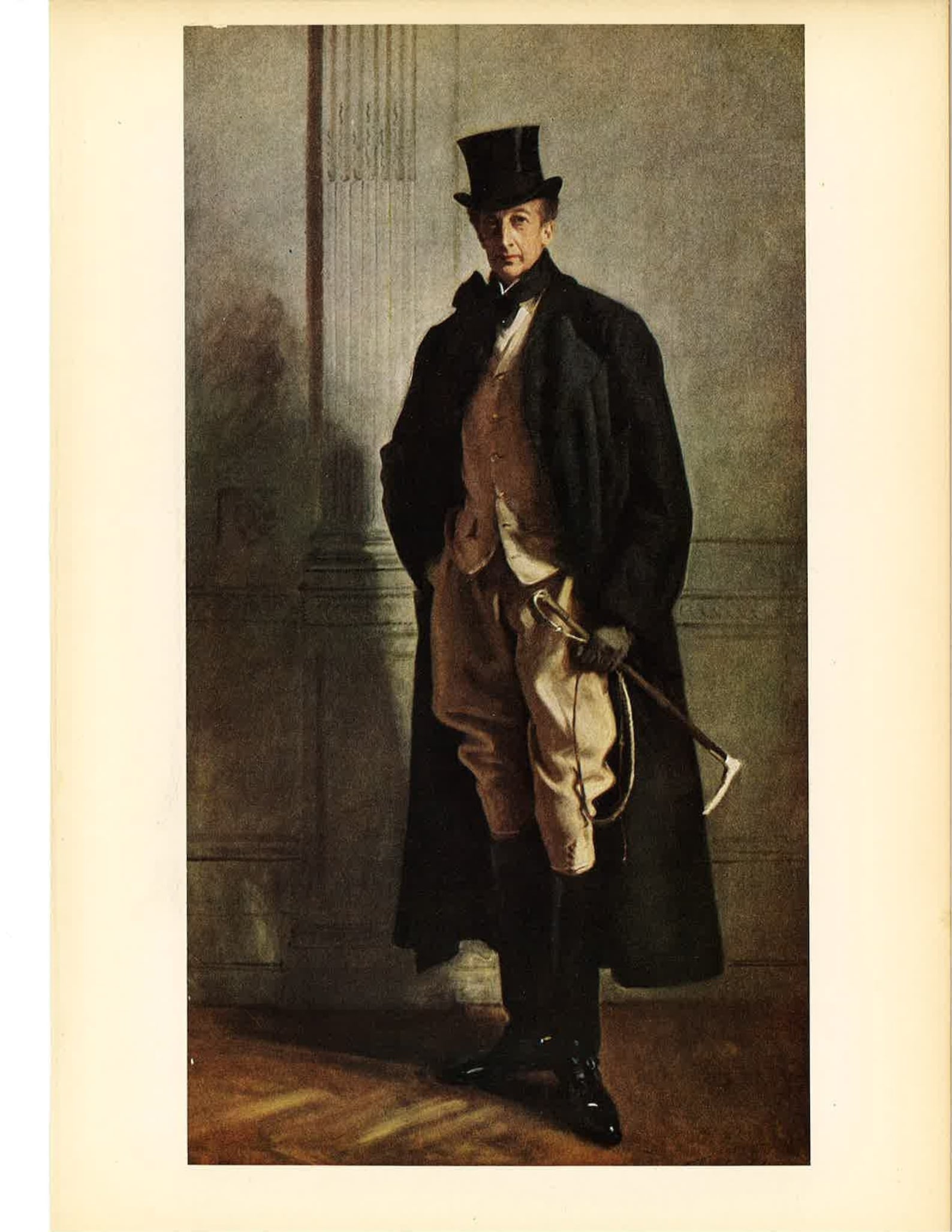 Lord Ribblesdale by Sargent Book Plate of the Masterpiece | Etsy