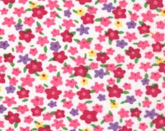 21 Wale/Featherwale Corduroy in Pink Floral