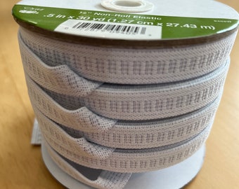 Dritz 1/2" Non-Roll Elastic--Sold by the Yard