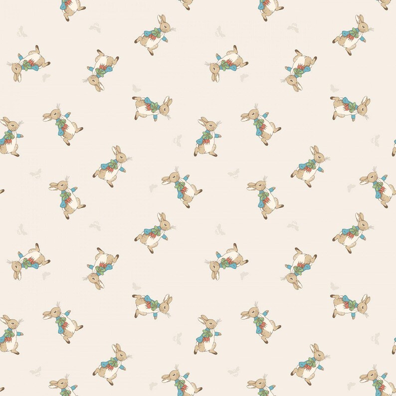 Peter Rabbit Flannel Patchwork Quilt Kit--beginner Friendly Quilt Kit ...