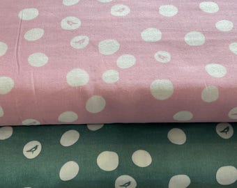 Birch Fabrics Organic Double Gauze - Birch Dot