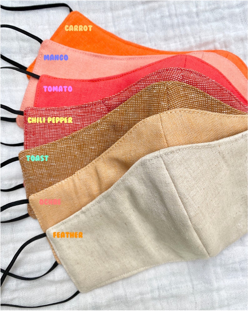 Made-To-Order AdultTeen & Kids Face Mask  Reusable Washable Toast