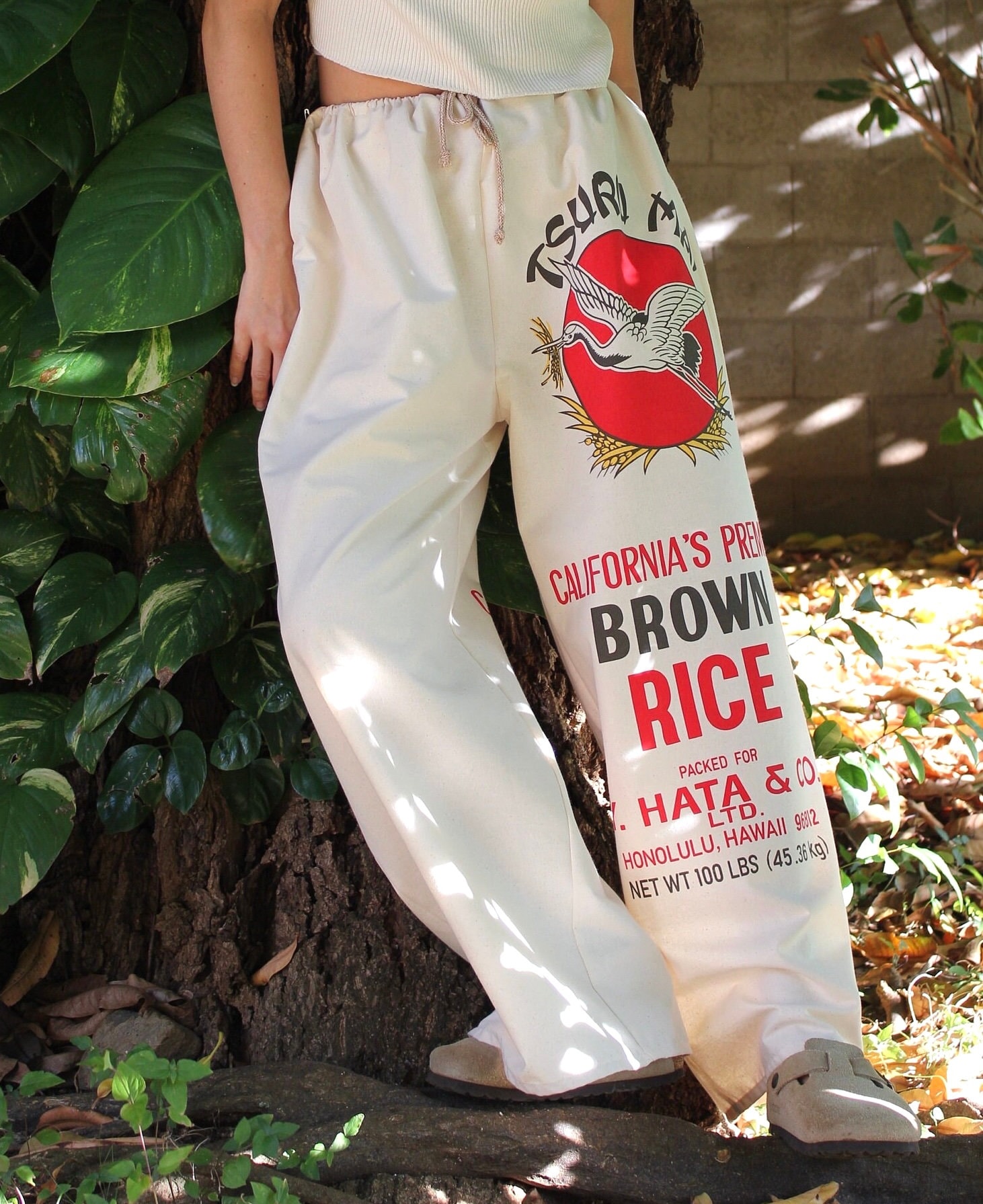 PRE-ORDER | Tsuru Mai Calrose | Rice Bag Pants | Super Wide