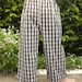 Makamae Elastic Waist Wide Leg Pants - Palaka and Laua'e in Taupe main image 0