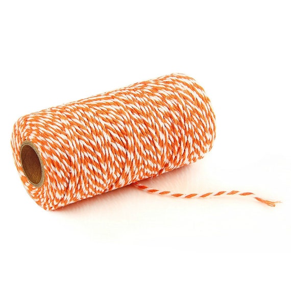 Bakers Twine Orange 110 yd Cotton Craft String