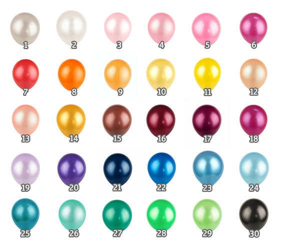 Pearl Color Chart