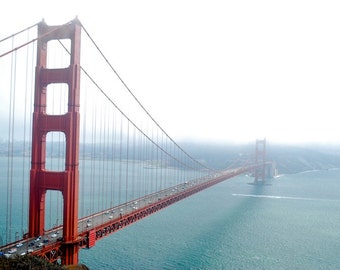 Golden Gate Bridge Photography sky weather fog misty romantic historic