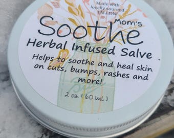 SOOTHE-   A herbal infused topical soothing skincare salve