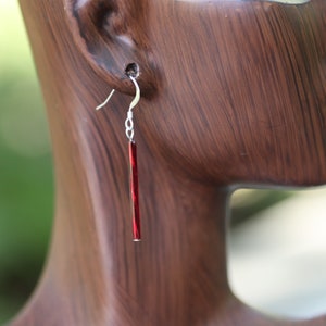 Sterling Silver Minimalist Earrings / “Donna”