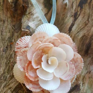 Scallop Rose Ornament