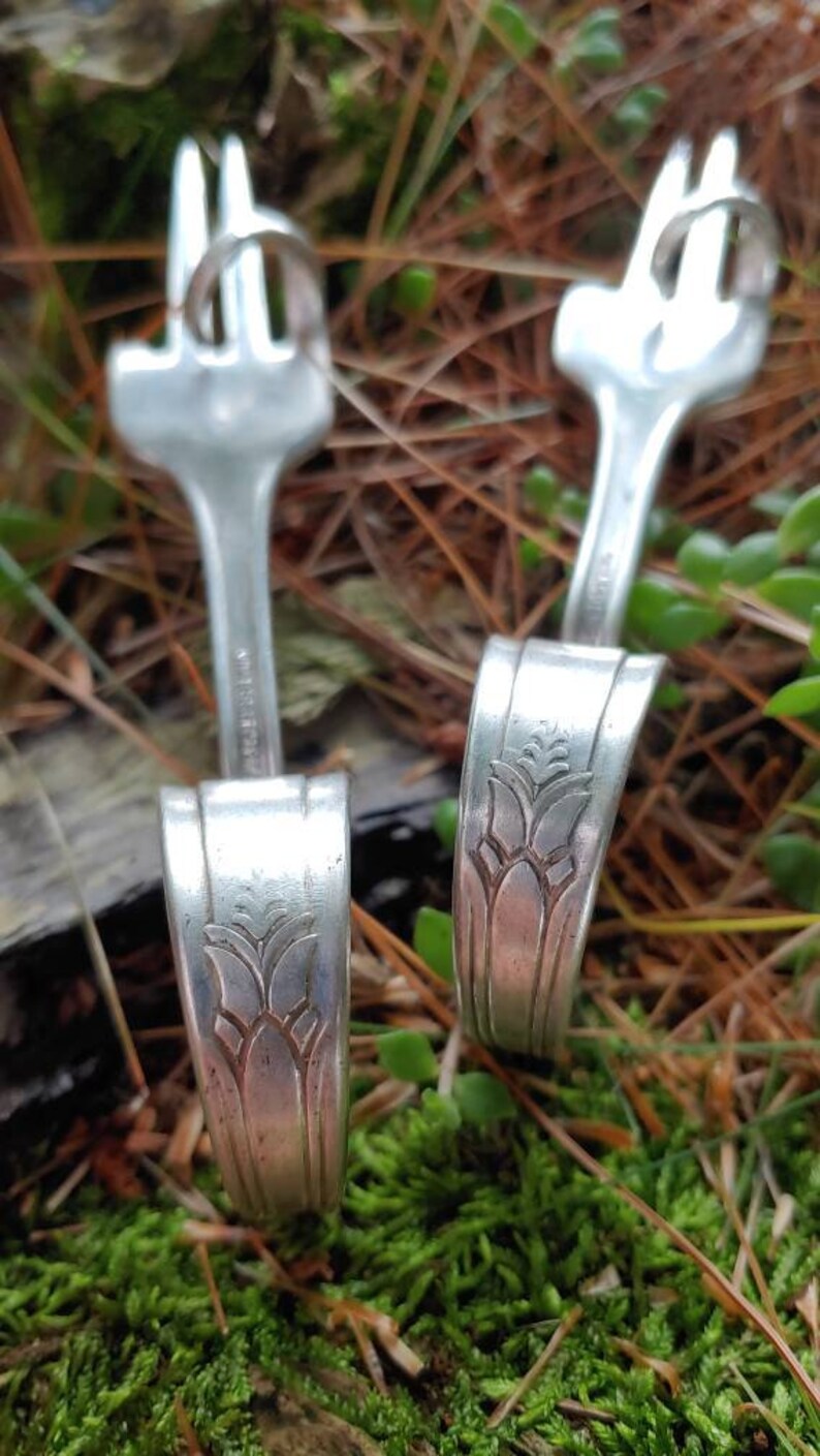 Sterling Plate Fork Long Corn Holder Etsy