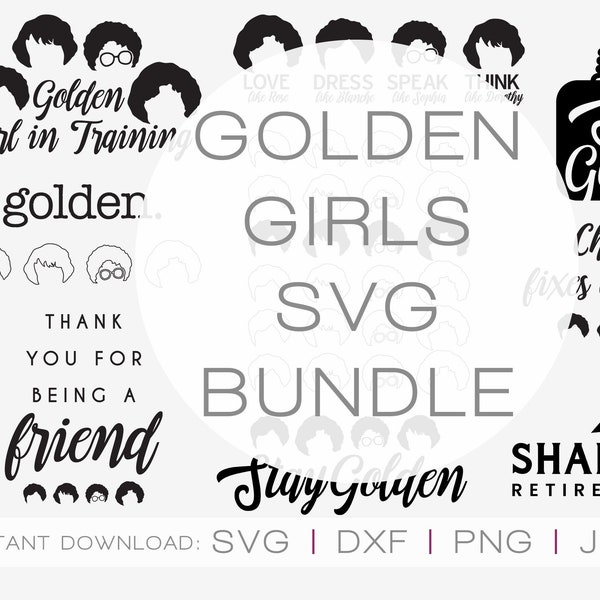 Golden Girls SVG, Golden Girls, Golden Girls Shirt, Stay Golden, Dorothy in Streets, Blanche Devereaux, Wicker Purse, Sophia, SVG Files