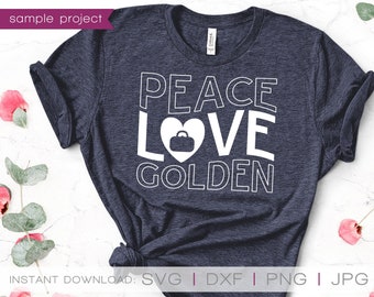 Golden Girls SVG, Peace Sign, Peave SVG, Peave Love, Stay Golden, Golden Girls, Golden Girls Shirt, Dorothy, Blanche Devereaux, SVG Files