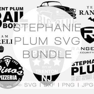 Stephanie Plum, Waldläufer, Trenton PD, Buch-Shirt SVG, Buch-Hemd Frauen, Janet Evanovich, Kopfgeldjäger, Buchliebhaber Geschenk, SVG-Dateien