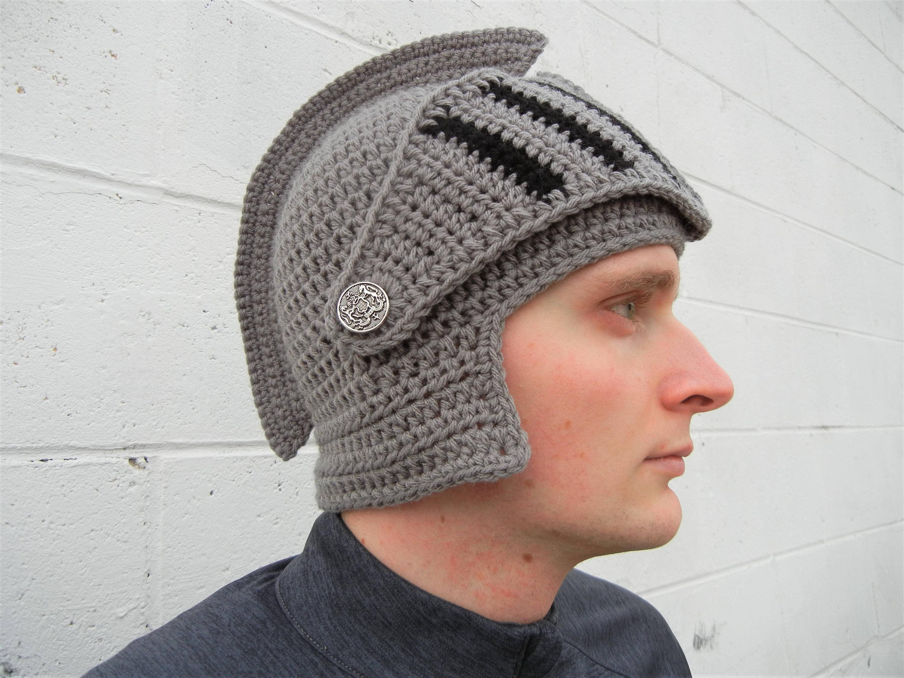 Crochet Helmet Pattern - Team Spirit Pickelhaube: Crochet Pattern (Knit Hat  Pattern Books and Crochet Hat Pattern Books) See more