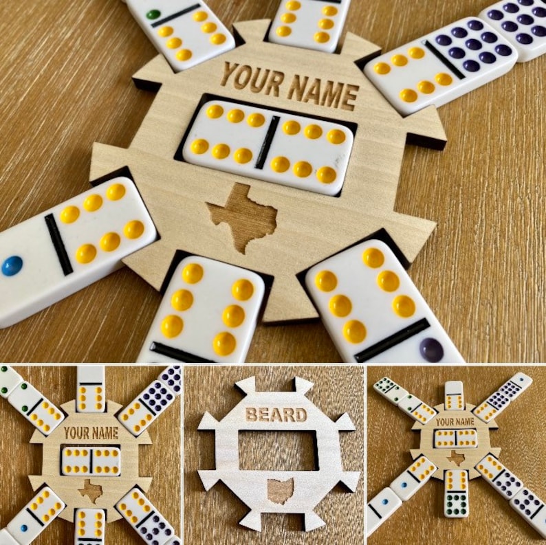 Mexican Train Dominos Hub Custom image 2