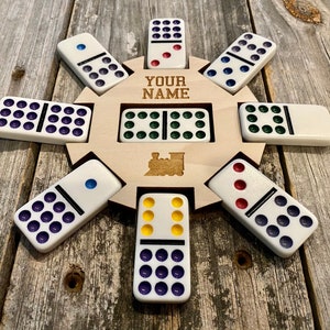 Mexican Train Dominos Hub - Custom