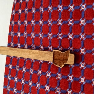 Benutzerdefinierte Zustand Karte Holz Krawatte Clip personalisierte Krawatte Clip Holz Krawatte Bar Holz Krawatte Bar Vintage Holz Krawatte Clip benutzerdefinierte Krawatte Bar gravierte Krawatte Clip Bild 2