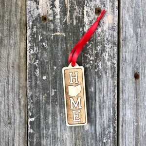 Kerst Ornament - Ohio Home hout