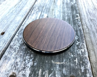 Wireless Charging Station (Circle) - Wood