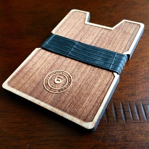Reclaimed & Recycled Wood Wallet - THE BALBO