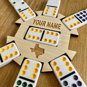 Mexican Train Dominos Hub Custom image 3