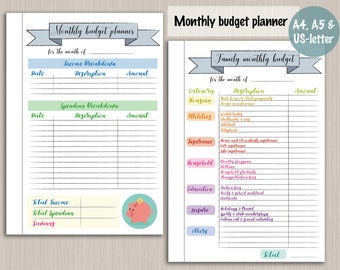 printable monthly habit tracker template for bullet journal etsy