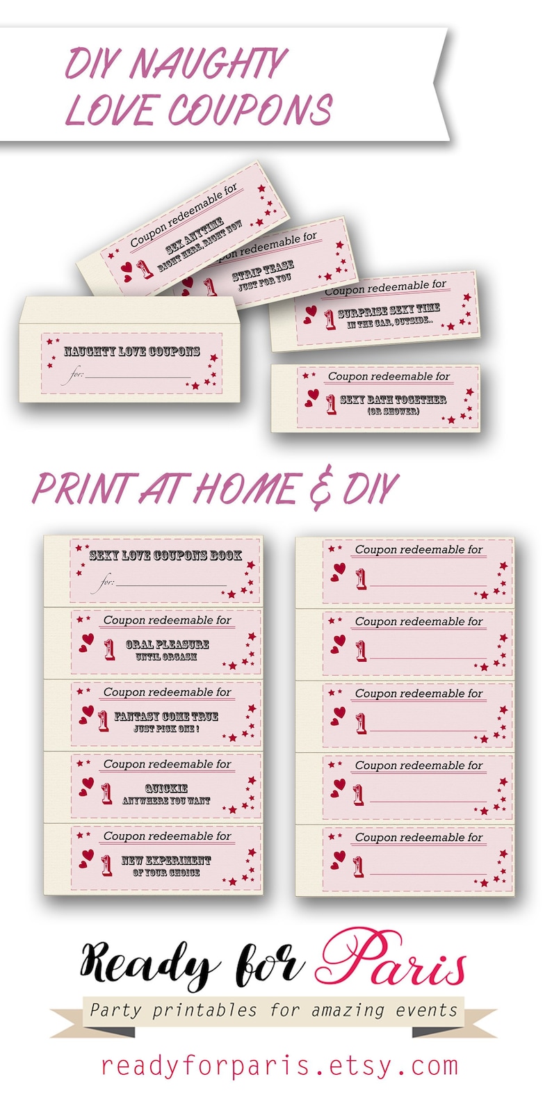 Fast obtain printable naughty appreciate discount coupons ebook - blank + envelope - remaining second reward downloadable spouse partner boyfriend girlfriend photo relating to Free Printable Kinky Coupons named Instantaneous down load printable naughty get pleasure from discount coupons e book - blank + envelope - past moment reward downloadable spouse partner boyfriend girlfriend