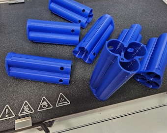 BLUE - Compatible with NERF 5 Sledgefire Shells Shell