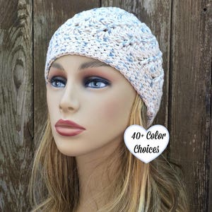 Gorro de algodón con remolino, gorro de algodón tejido a crochet, gorro de quimioterapia, gorro de verano, gorro de primavera, gorros de quimioterapia para mujer, gorro de quimioterapia de algodón, gorro de quimioterapia de verano, gorro de verano