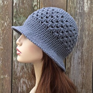 Cotton Sun Hat Brimmed Crochet Hat Summer Chemo Hat Spring - Etsy