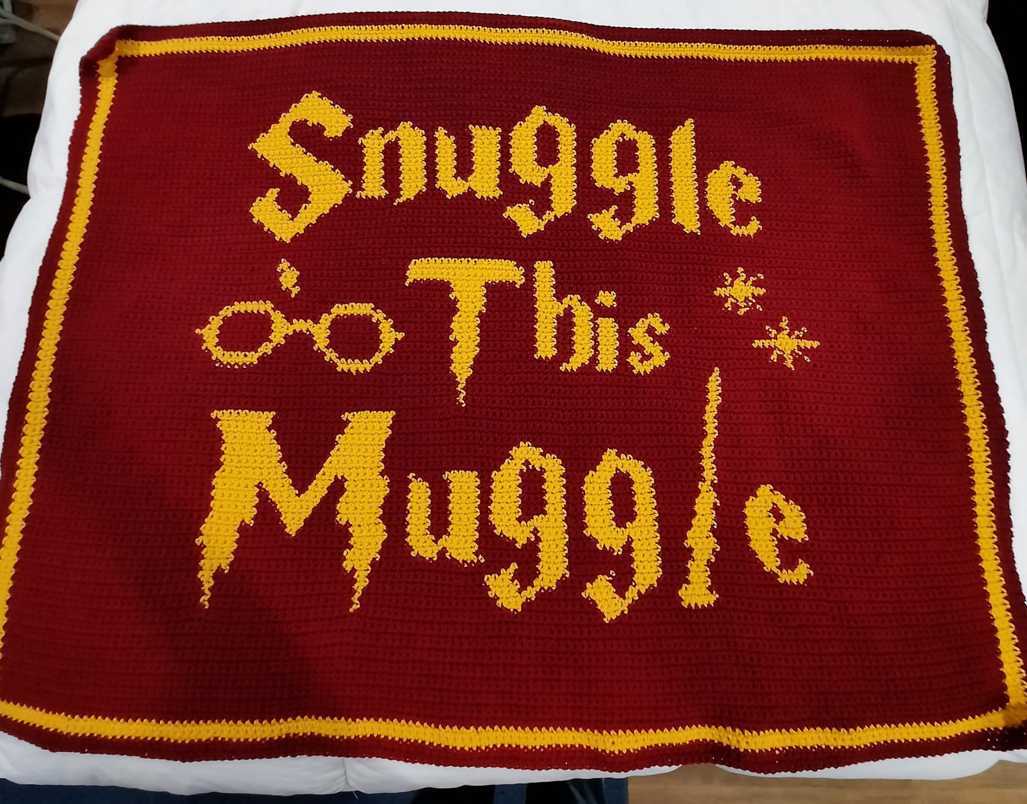Harry Potter Baby Blanket Crochet Pattern Handmade Crochet Blanket