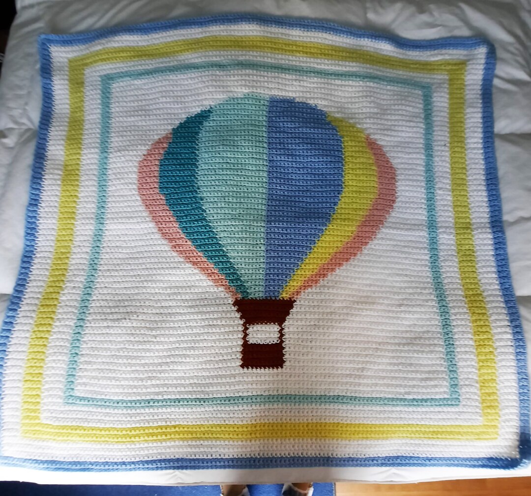 Printed Blanket - Hot Air Balloon main image 1