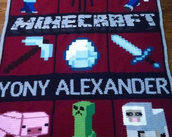 minecraft blanket
