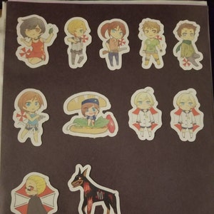 Resident Evil Stickers