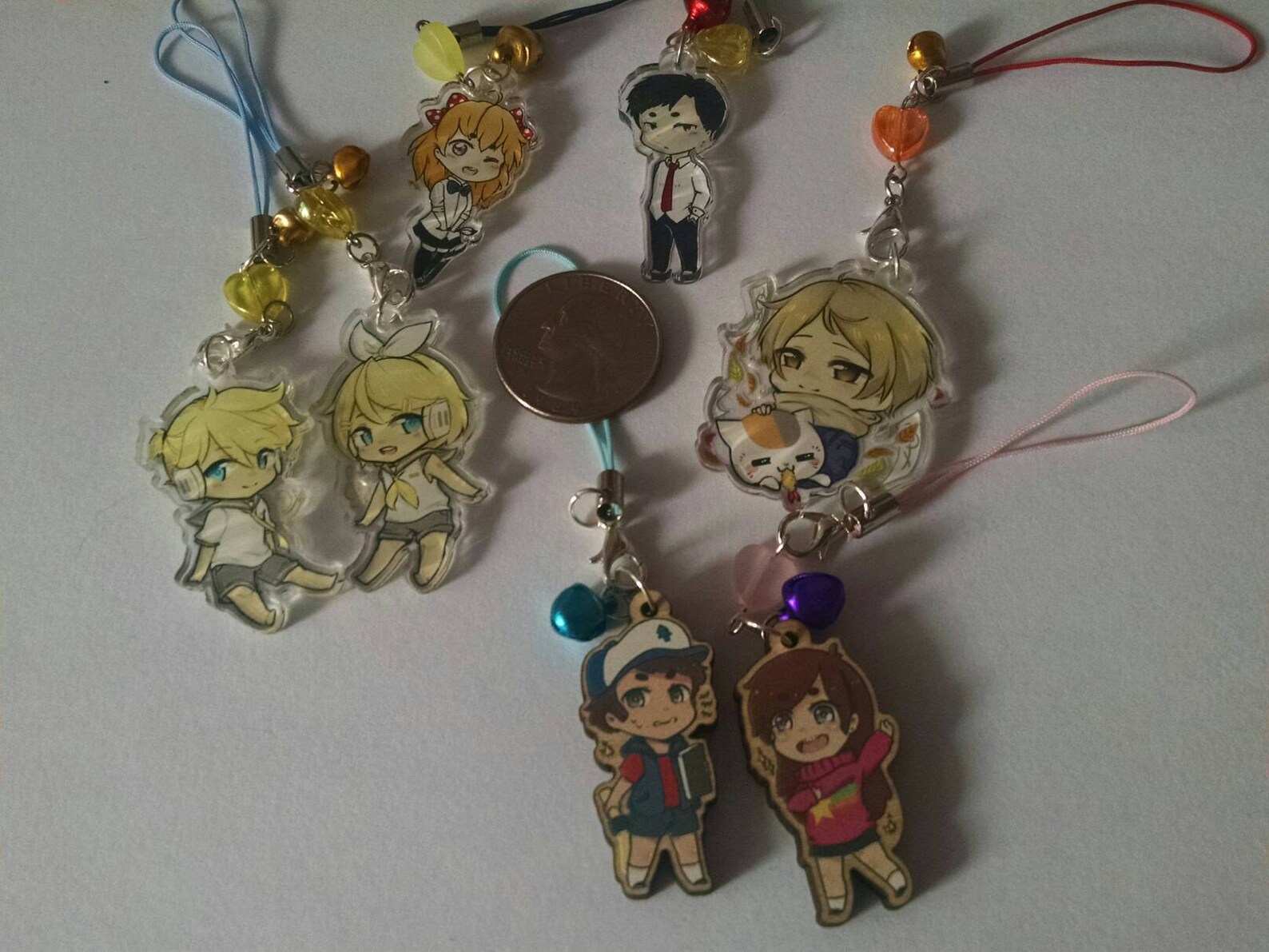 Anime and other phone charms Etsy