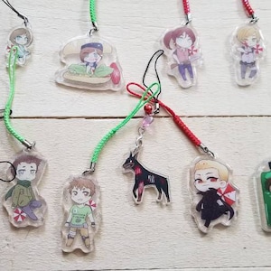 Resident Evil Phone Charms