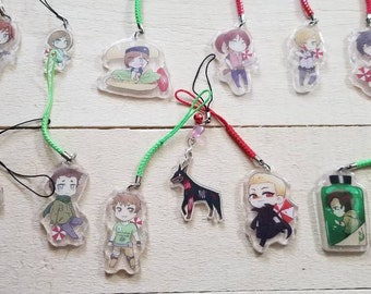 Resident Evil Phone Charms