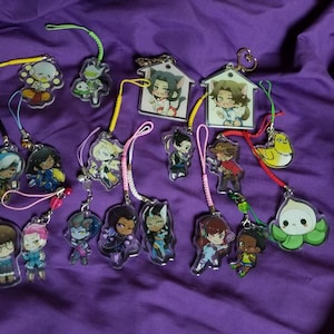 Overwatch Phone Charms
