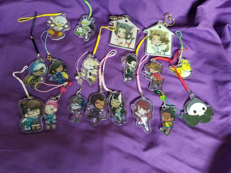 Overwatch Phone Charms image 2