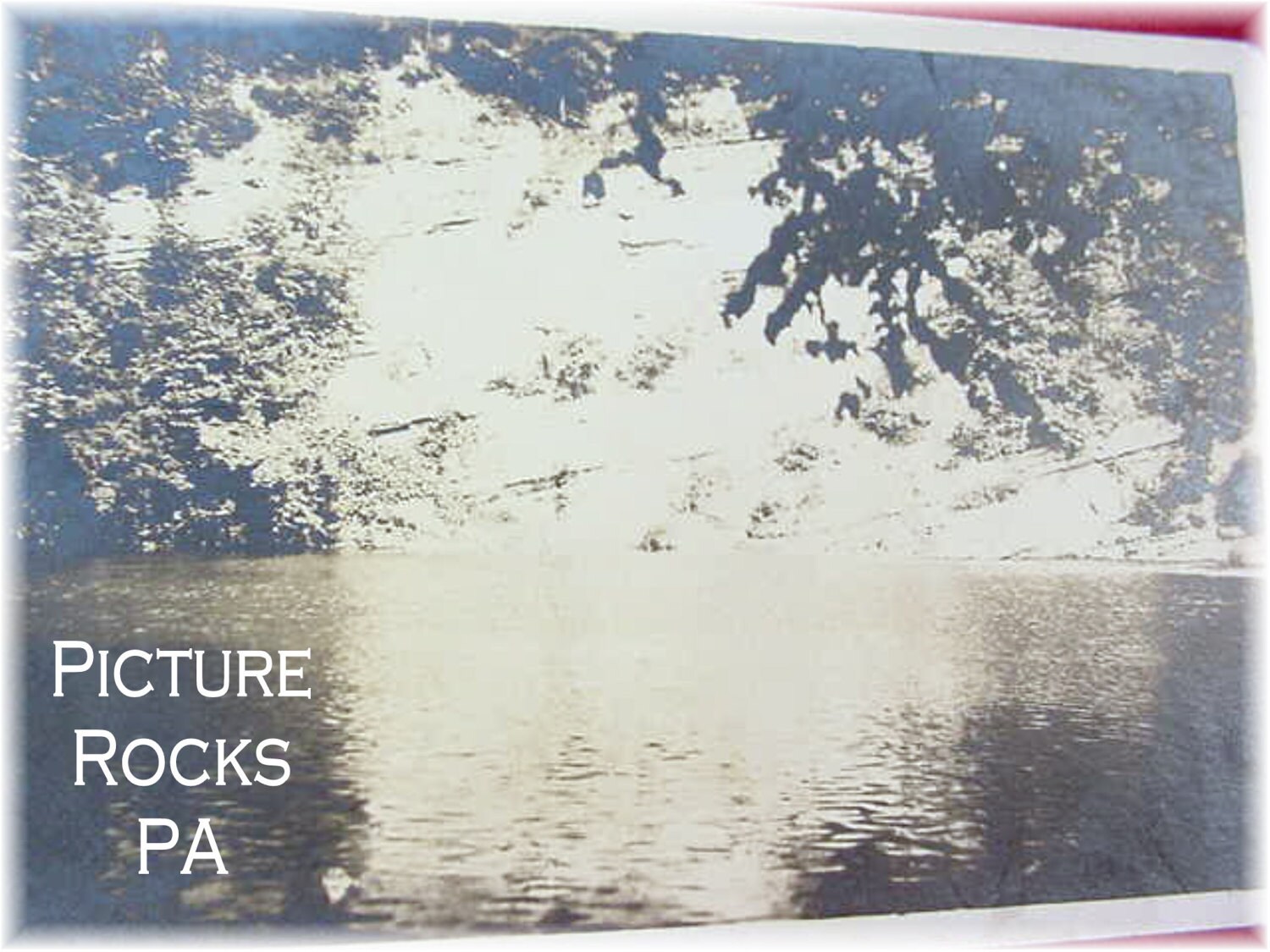 Picture Rocks Park Muncy Hughesville Pa Real Photo Etsy