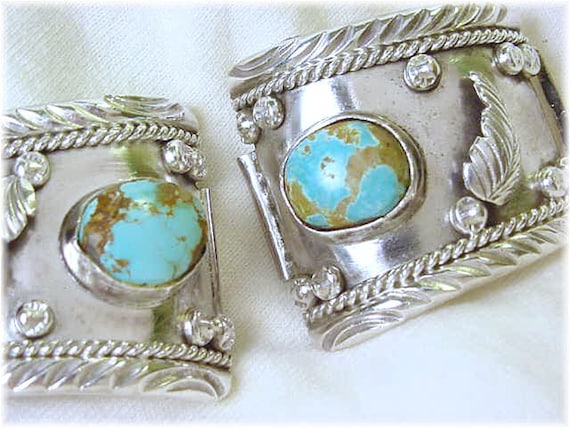 Intricate Spiderweb Turquoise Vintage Native American Navajo Sterling Silver Ropes Bracelet Intricate Spiderweb Turquoise Vintage Native American Navajo Sterling Silver Ropes Bracelet