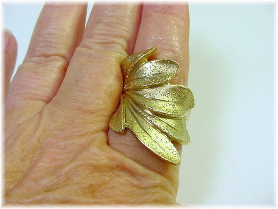 JCM Jacmel Feather Ring, Sterling Silver Wrapped … - image 7