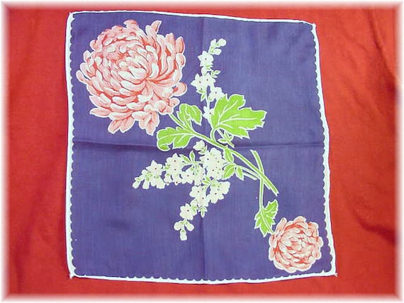 7 Roses Hankie Cotton Lot, Burmel, Cotton Handker… - image 7